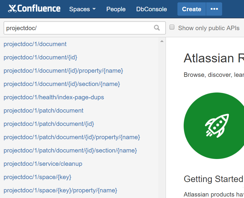 REST API without Path Problems on Confluence 5.10.x