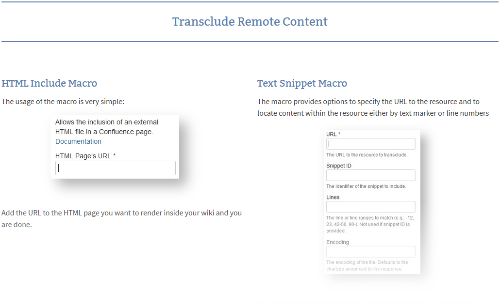 Detailed examination on the features