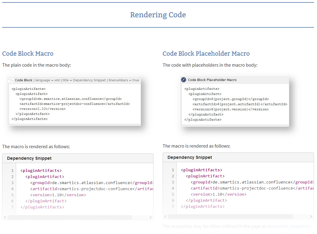 Detailed examination on the features