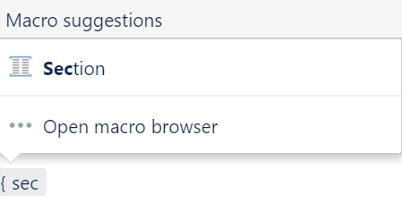 Macro Suggestions without projectdoc Macros