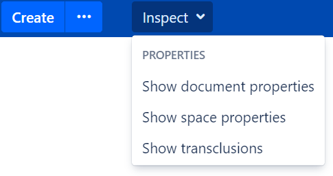Screenshot showing the menu with its menu items.